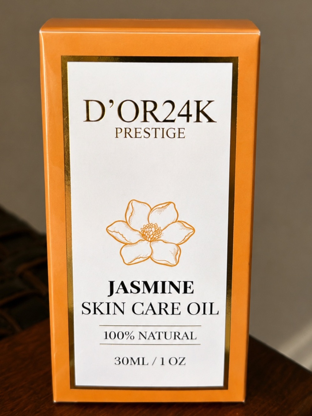 D'OR24K Jasmine Skin Care Oil — Gold & White